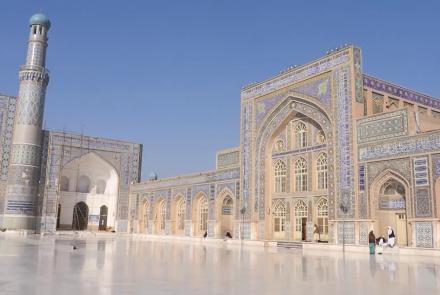 Restoration Of Great Mosque Of Herat Begins Afghan News 24 Restoration Of Great Mosque Of Herat Begins Afghan News 24